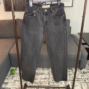 Vintage black Levi 550’s